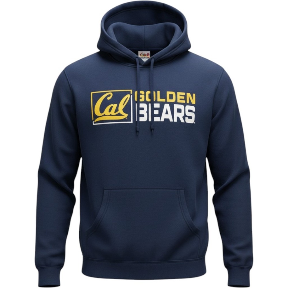 Fanatics Cal Golden Bears Navy Blue Hoodie Mens Large NCAA Sweatshirt NEW